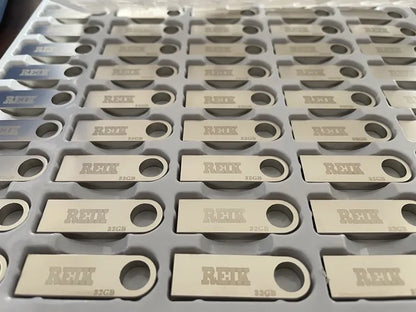 50PCS/lot Metal USB 2.0 Flash Drives 1GB 2GB 4GB Pendrive 8GB 16GB Pen Drive 32GB 64GB Memory USB Sticks 128MB 256MB Free LOGO