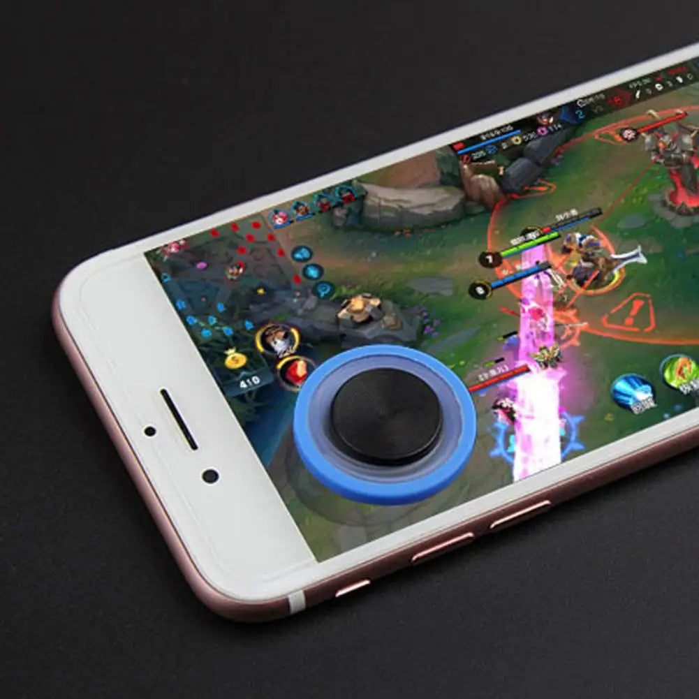 New Round Game Joystick Mobile Phone Rocker For Iphone Android Tablet Metal Button Controller For gamepad With Suction Cup