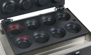 Hotel Use Mini Portuguese Custard Egg Tart Mold Machine New Condition Snack Crust Shaping Manual Machine PLC Core Components