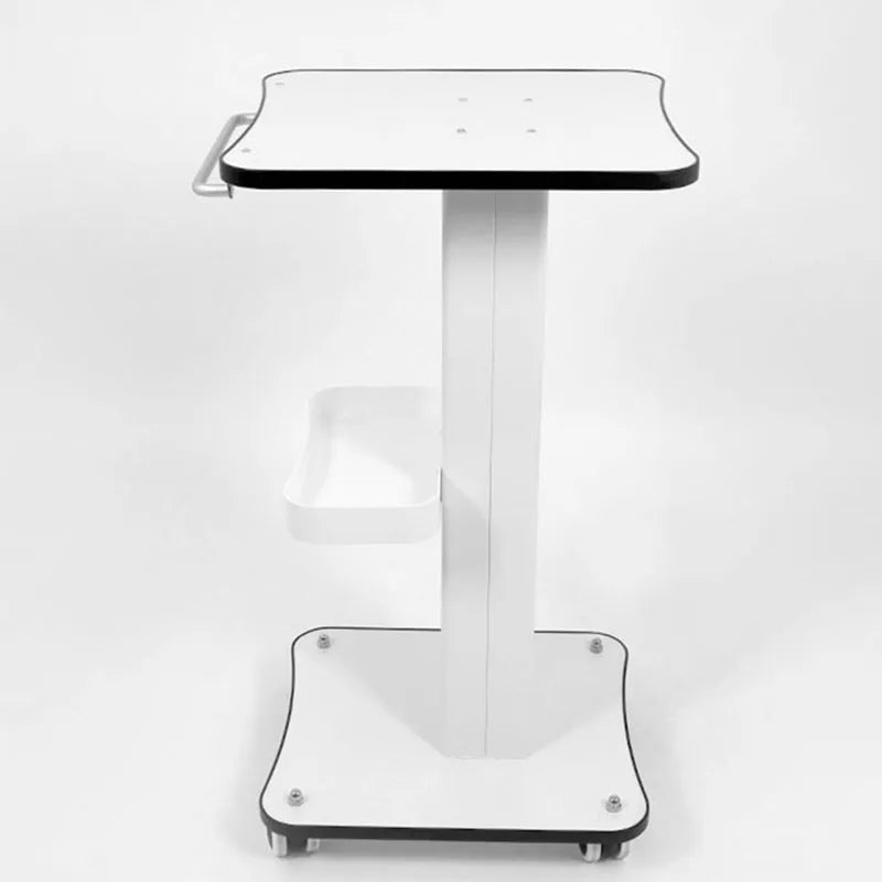 Standing Beauty Salon Trolley Cart with 4 Wheels Waterproof Plastic Material for Multipurpose Use in Living Room