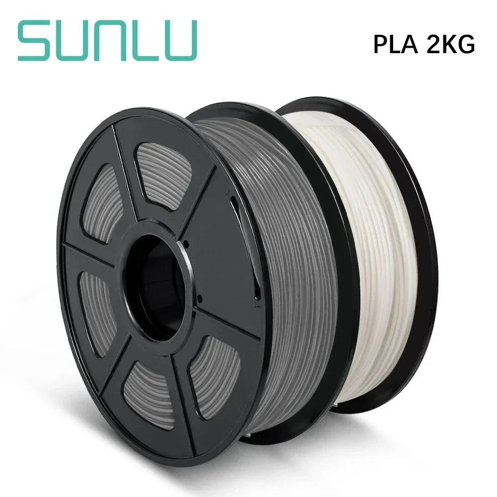SUNLU PLA Filament 2KG 1KG/ Roll 3D Printer Filament PLA 1.75mm 3d Filament PLA Printing Materials for 3D Printer to 3D Printing