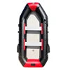 Solar Marine 5 Person 10 ft PVC Inflatable Kayak Fishing Boat 3 Air Chambers Glue Free Durable CE Certified for Surfing Sea Use