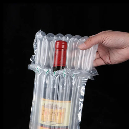 Manufacturer Supply Wine Fruit Food Coffee Inflatable Padded Air Bubble Bag Inflatable Shockproof Stock
