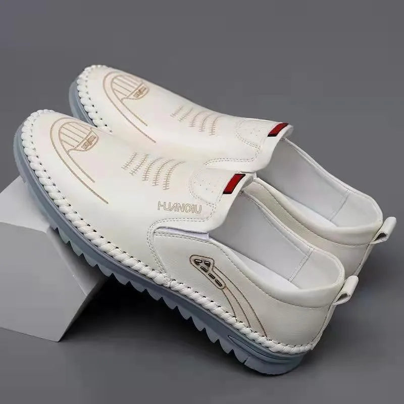 YF Spring New Breathable Mesh Men's Shoes White Casual Men's Sports Shoes