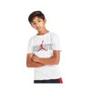 Jordan Charlotte Boys Active Shirts & Tees Color: White/Black/Red  100% Authentic