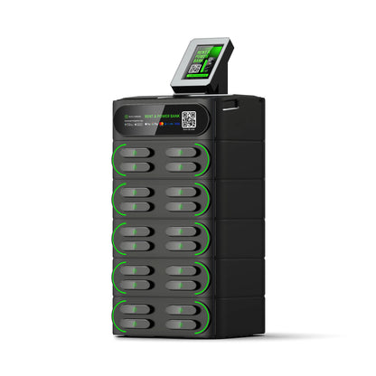 Phone Charging Shared Power Bank Station with Pos Hire Powerbank Rental 20 Slots Stack Power Bank Vending Machines