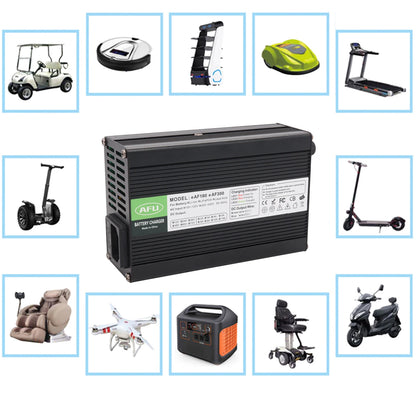Factory Outlet  54.6V 2A Lithium Battery Charger for 13S 48.1V Lithium Battery 48V Battery Charger