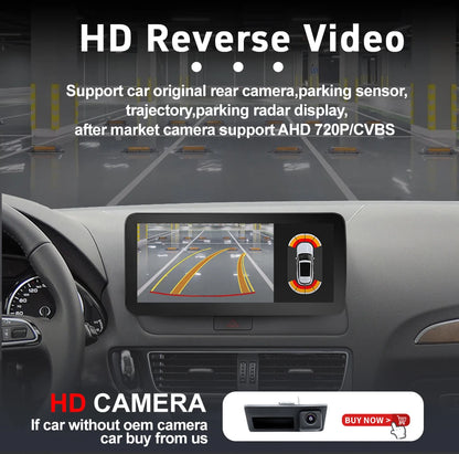 China Supplier Auto Android Wireless HD Touch Screen Radio GPS Wifi Carplay for Audi Q5 2009-2016