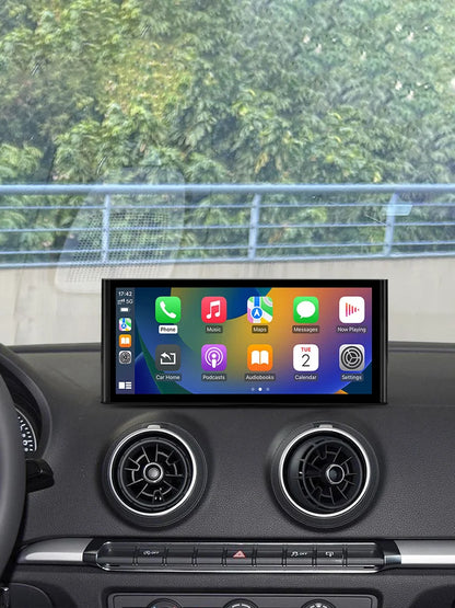 MP5 Navigation Screen Reverse Interconnection Portable DVD Player Dashboard Android Auto Carplay for Audi A3 2013-2018