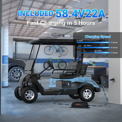 US Stock 48V Long-Life Lifepo4 Golf Cart Battery 51.2V 160Ah Lithium Ion Battery Pack for Golf Carts