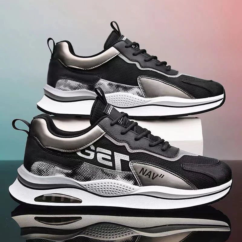Y Manufacturers Men's Sports Mesh Shoes Breathable Fashion Walking Running Style Casual Shoes Sneaker for Men