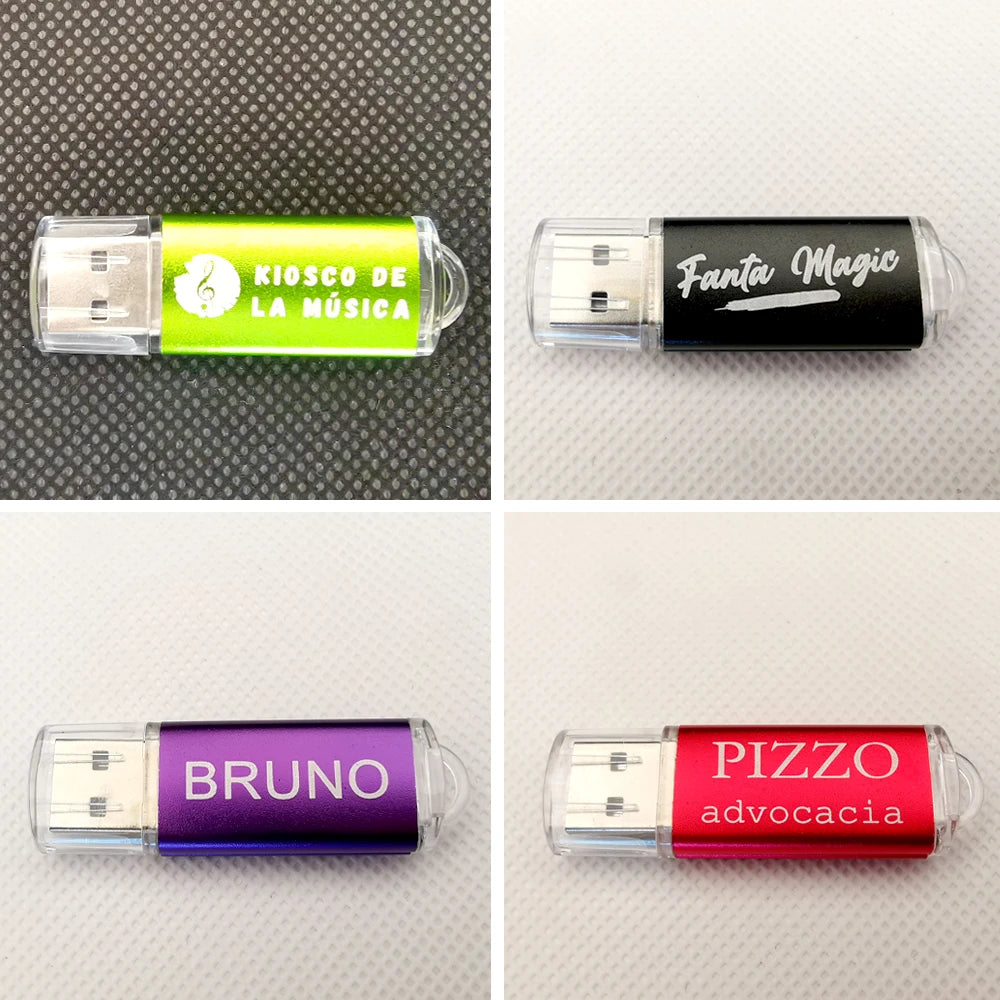 100pcs/lot factory price usb 2.0 flash drive 512MB 4GB 16GB usb metal pendrive 4GB 64GB usb memory stick Free Custom logo gifts