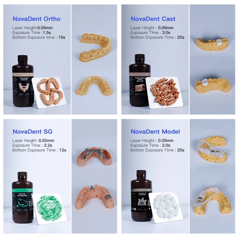 NOVA3D Master Dental LCD UV Resin Printing 3d Printer for Photopolymer Resin Dental Printer for Dental Lab