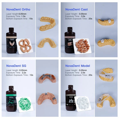 NOVA3D Master Dental LCD UV Resin Printing 3d Printer for Photopolymer Resin Dental Printer for Dental Lab