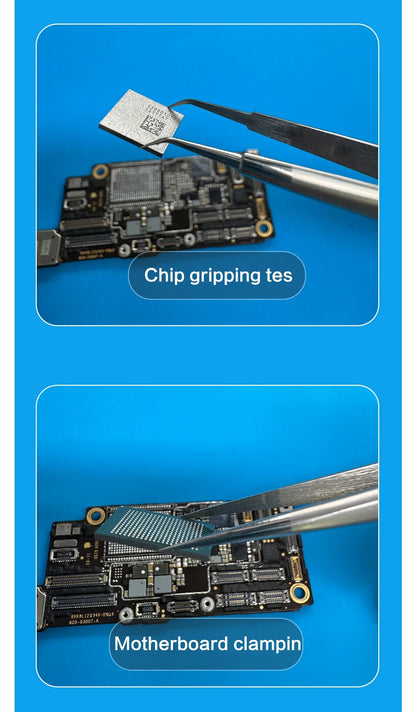 I2C 3D Electronics Extra Hard Alloy Tweezers Precision Forceps for SMD BGA SMT Mobile Phones Flying Line Repair Hand Tools Sets