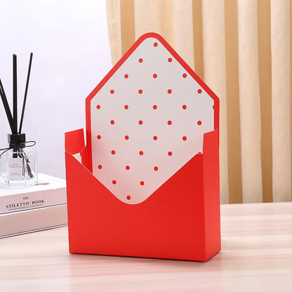 Yiwu China Suppliers Cheap Wholesale Folding Envelope Type Cardboard Paper Luxury Envelope Flower Packing Box for Mother's Day
