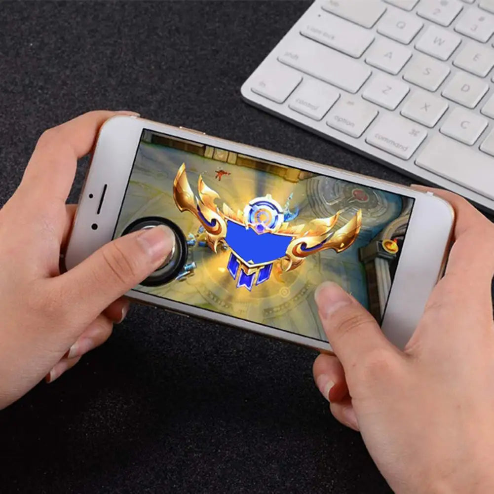 New Round Game Joystick Mobile Phone Rocker For Iphone Android Tablet Metal Button Controller For gamepad With Suction Cup