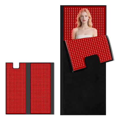 Red Infrared Light Therapy Handheld Heating Muscle Relaxation Device 660nm/850nm LEDs 2520 180x80cm Flexible Sleeping bag