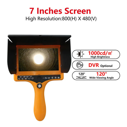 Factory Wholesale Cavity Wall Spaces Under Floors Inspection hd Video Pipe Inspection Camera for Plumbing