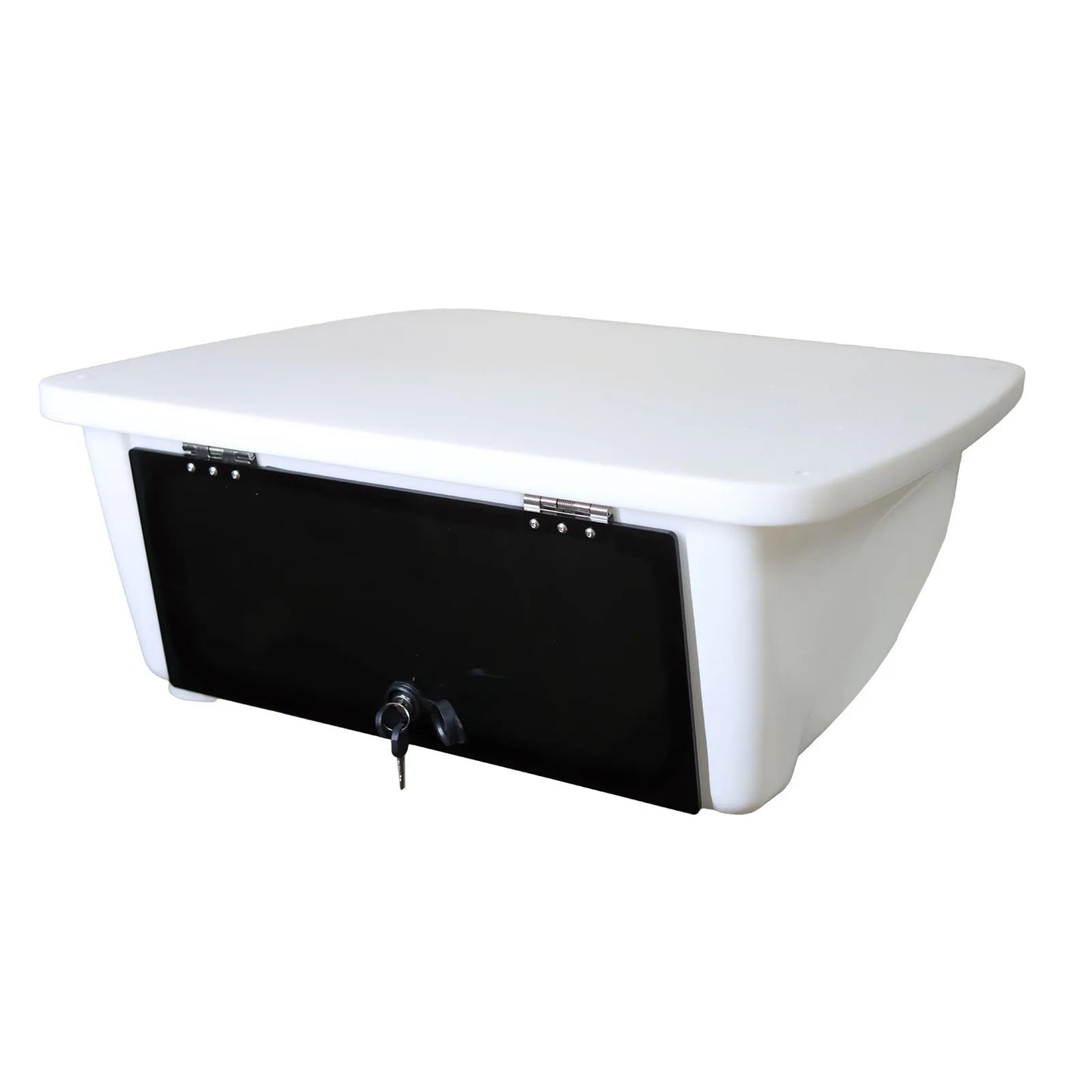 Universal T-Top Electronics Box Black SB200 Clamp on Overhead  Center Console Boat Marine Storage  by Raider Stryker