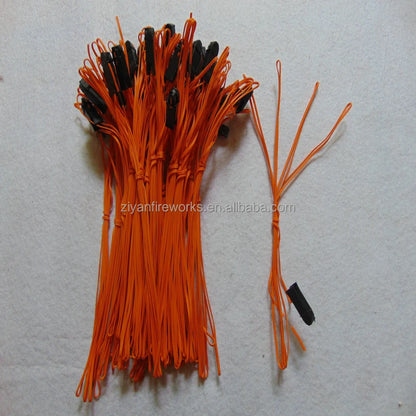 2m 150pcs Wire Yellow Line Cold Fire Happiness Firing Systems 2025 New Product 2M Length Talon Fireworks Igniter