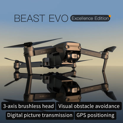 ZLL SG906 MAX3 SG906 MAX 3 Beast EVO Drone Professional 3-Axis Brushless Gimbal Obstacle Avoidance Digital Image New Rc Drone