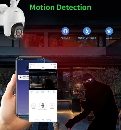 Security Camera with Solar Charging