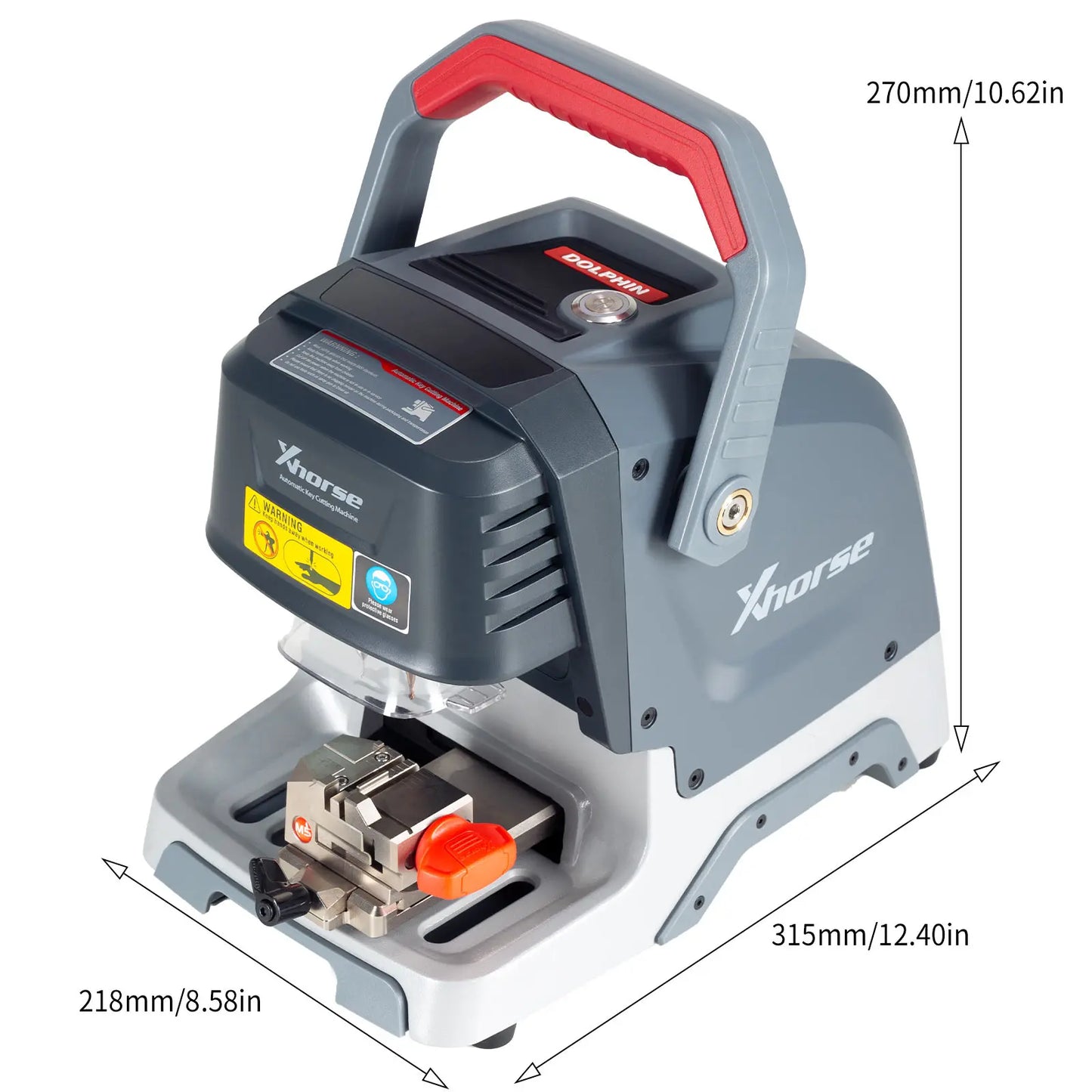 2026 Xhorse Dolphin XP-005 XP005 XP0501EN Key Cutting Machine With M5 Clamp