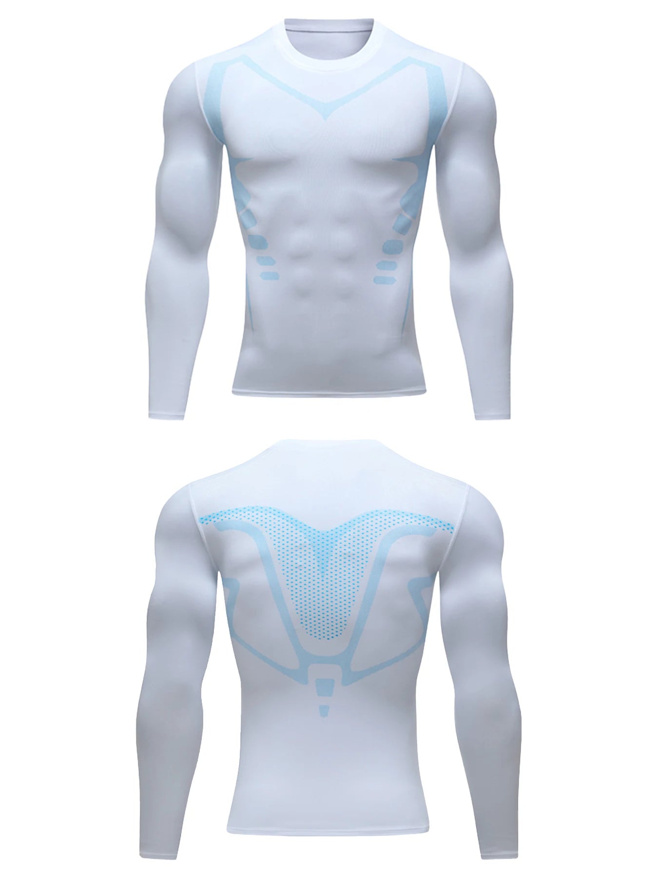 USA Warehouse 3 Pack Long Sleeve Thermal Shirts for Men Fleece Lined Soft Thermal Underwear Cold Weather Warm Base Layer