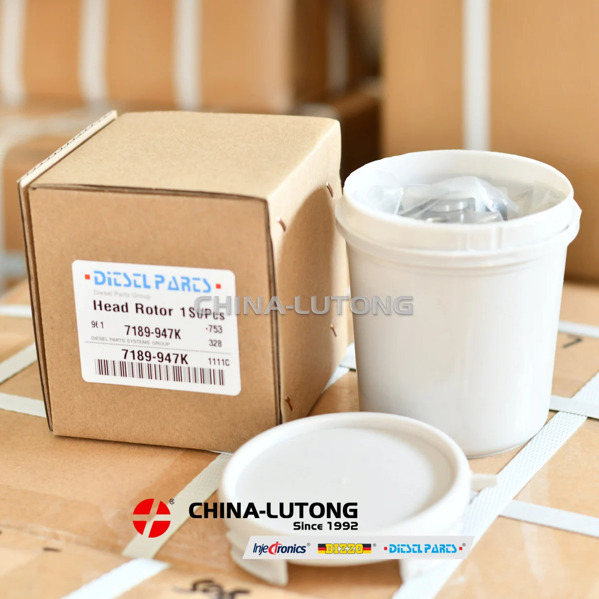 Wholesale New Diesel Fuel Injector Pump DPT Hydraulic Head Rotor 7189-947K for DP210/DP310 JCB Delphi-Lucas CAV Injection System