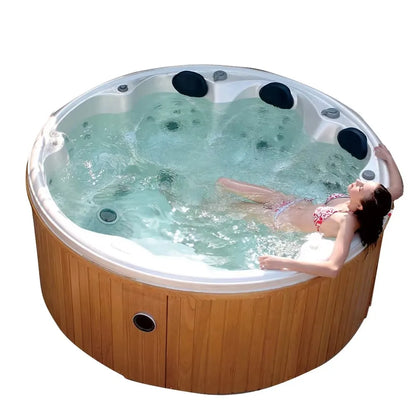 Modern Chinese High Quality Free-Standing Walk-In Massage Soaking Bathtub Popular for Bathrooms