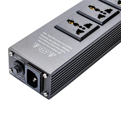 Matihur MT-102 Audio Noise AC Power Filter Power Conditioner Power Purifier Surge Protection with EU Outlets Power Strip hifi