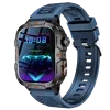 New Men's Outdoor Sports Smart Watch Flashlight 1.96 Inch Large Screen IP68 Waterproof Smartwatch Compatible With Android iPhone