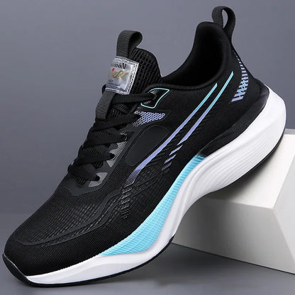 Sneakers Cushion Breathable Casual Sports Running Shoes Lightweight Waterproof Elastic Mountaineering Hiking Shoes