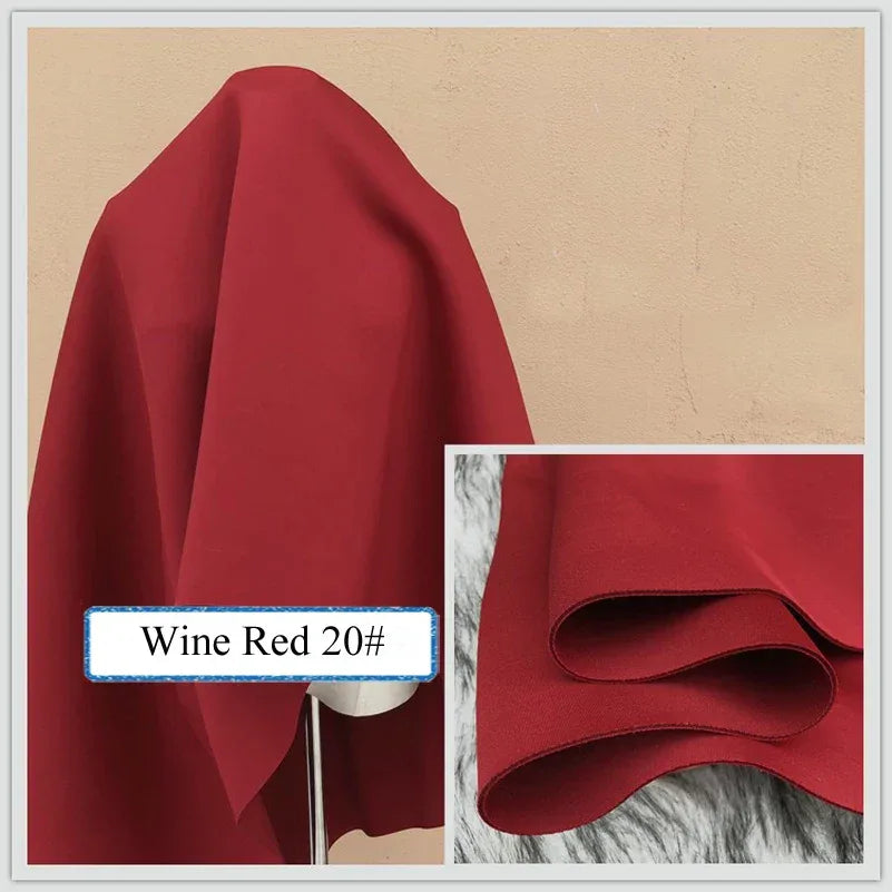 Stretch Spandex Knit Space Cotton Fabric Air Layer for Baseball Jacket Skirt Sewing DIY Face Mask Per Half Meter