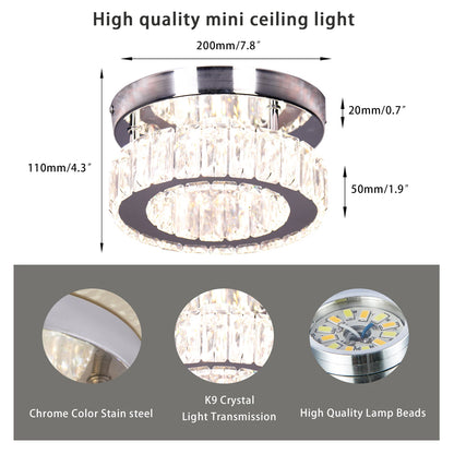 Home Decor Luxury and Modern Crystal Chandeliers Kitchen Island Lighting Fixture Modern Minimalist