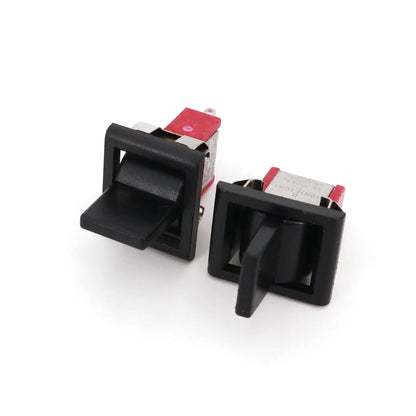 5Pcs SH T80-R Series R8016A-P14 3Pin Momentary MOM-OFF-MOM Self-Return SPDT Mini Rocker and Paddle Switch