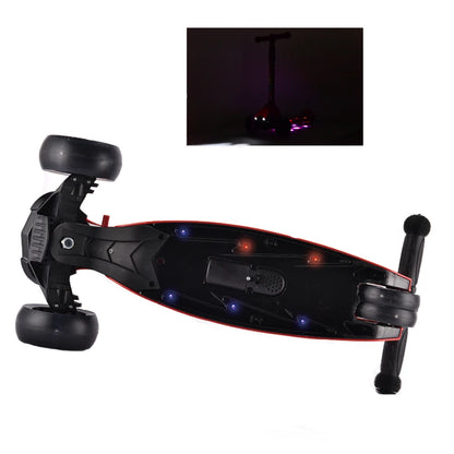 High Quality Foldable Kick Scooter Three Wheel Children Scooter with Led Light