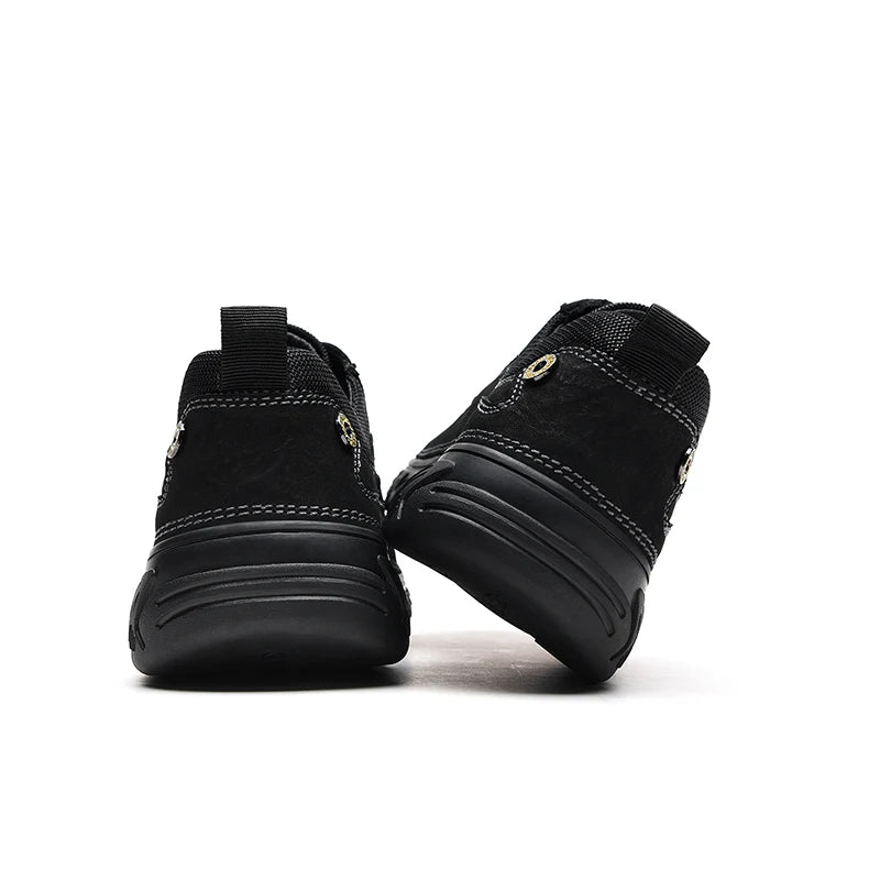 2025 Genuine Leather Sports Shoes Comfortable Fashion Lace up Men Outdoor Sports Sneakers Shoes