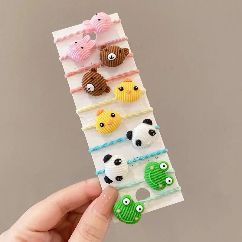 Baby Hair Loop Does Not Harm Hair Small Sweet Band High Elasticity Girls Rope Headband Children Hair Accessories