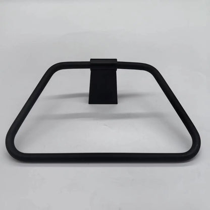 2025 Premium Minimalist Black Stainless Steel Wall Mount Towel Ring
