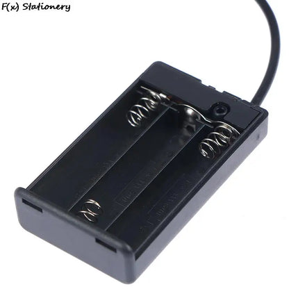 DC4.5V Portable Mini AAA Battery Holder Storage Box Case USB Power Supply Battery Box 65x45x15mm