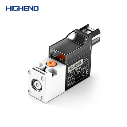 Highend 3/2 Way Direct Acting Mini Solenoid Valve 24v 10mm L/M/G-type Vacuum  Plastic Mini Sock Knitting Solenoid Valve