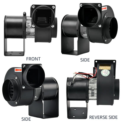 Hot Selling Factory Direct Multi-Wing  Centrifugal Fan CY100 A/B 75mm 220V Heat Insulation Blower Strong Industrial Exhaust
