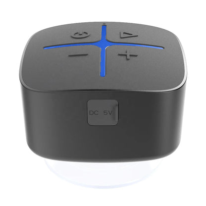High Quality Suction Cup Mini Wireless  Blueteeth Hydropower  Ceiling Speaker Blueteeth Shower  Bathroom Speaker