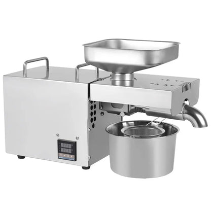 K18 Stainless Steel Oil Presser Automatic Home Commercial Peanut Oil Press Machine Price