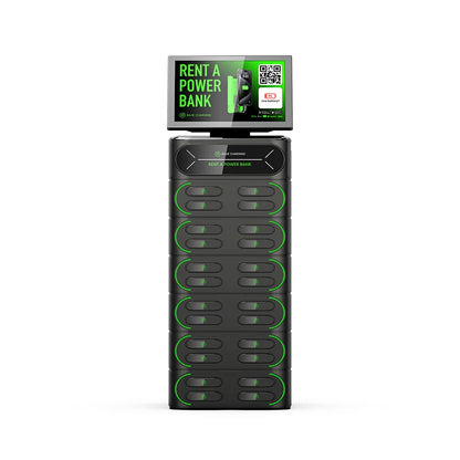 Integrated 24 Slot Fast Charger Vending Machine Share Power Bank Power Station Dropship Cell Phone Chargers Convenient Charging