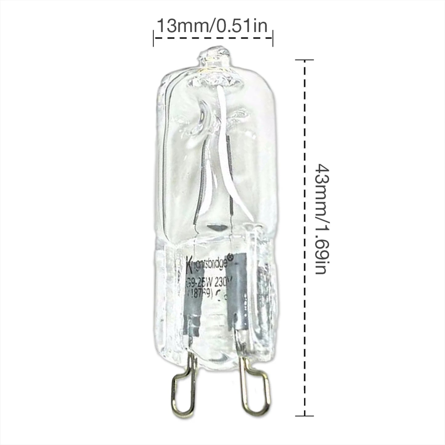 G9 Halogen Light Bulbs 110v 220v 25W/ 40W e27 Oven Bulb Lamp Warm White For Home Kitchen Refrigerators Ovens
