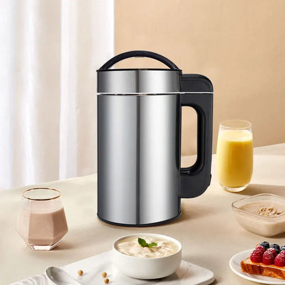 1.2L Stainless Steel Automatic Soup Maker & Soybean Milk Machines Multiple Plant Based Milk Maker Almond Milk Maker with Filter