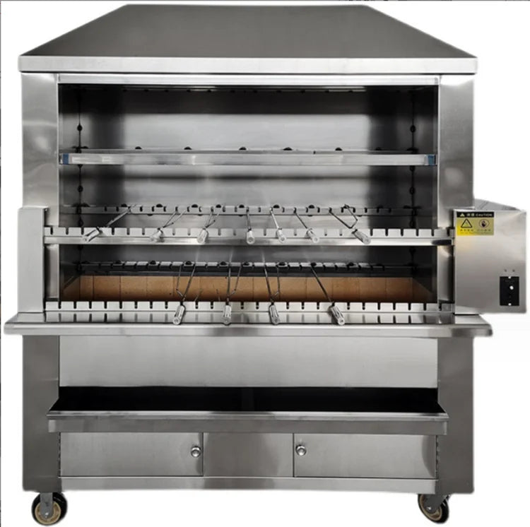 Commercial Charcoal Rotisserie|best Quality Barbecue Machine| Brazilian Grill Machine Price